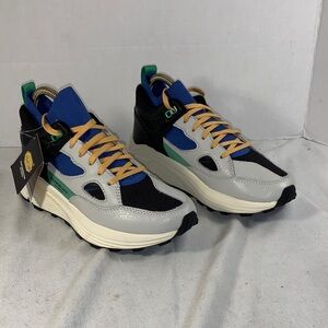 Brandblack Women’s Aura Grey/Black/Blue/Green Sneakers